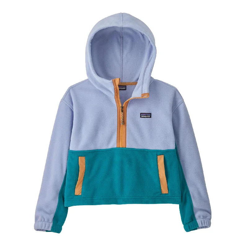 Kids' Microdini Cropped Hoody Pullover