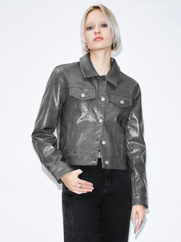 Shirt Collar Trucker Jackets