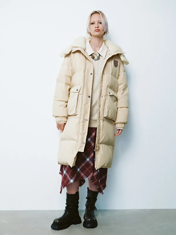 Longline Padded Down Outerwear