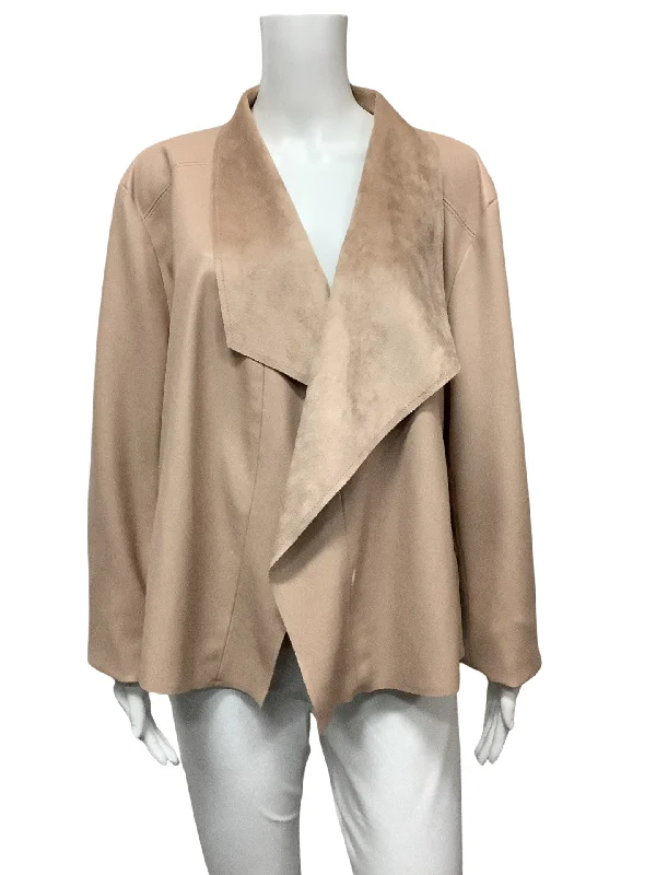 Bar lll Women's Jacket Tan  Size: XXL