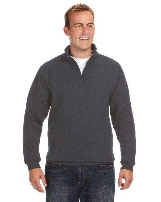 J America Adult Heavyweight Fleece Quarter-Zip JA8634