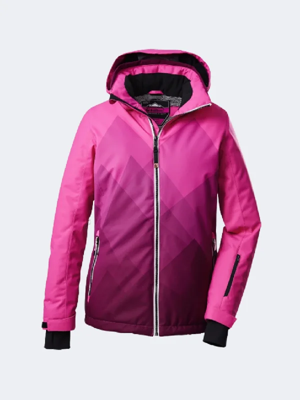 Killtec Ksw 82 Women Skiing Jacket Dark Raspberry