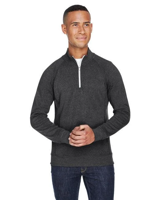 J America Adult Triblend Fleece Quarter-Zip JA8869