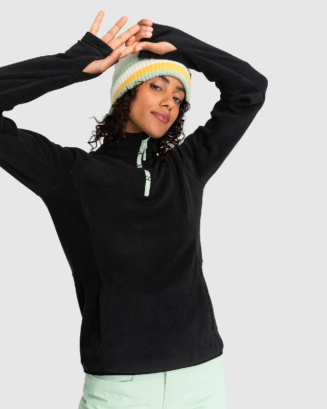 Womens Sayna Half Zip Sweatshirt