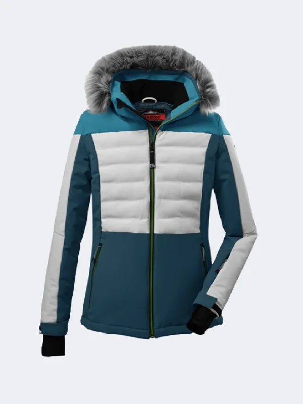 Killtec Ksw 254 Women Skiing Jacket Dark Turquoise