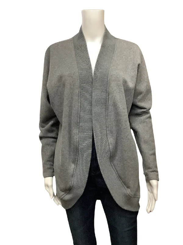 UGG Women's Cardigan Grey Fleece Lined Size: S