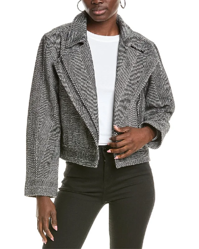 Splendid Tia Herringbone Jacket