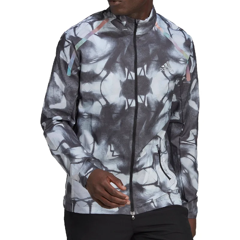 adidas Marathon Translucent Mens Running Jacket - White