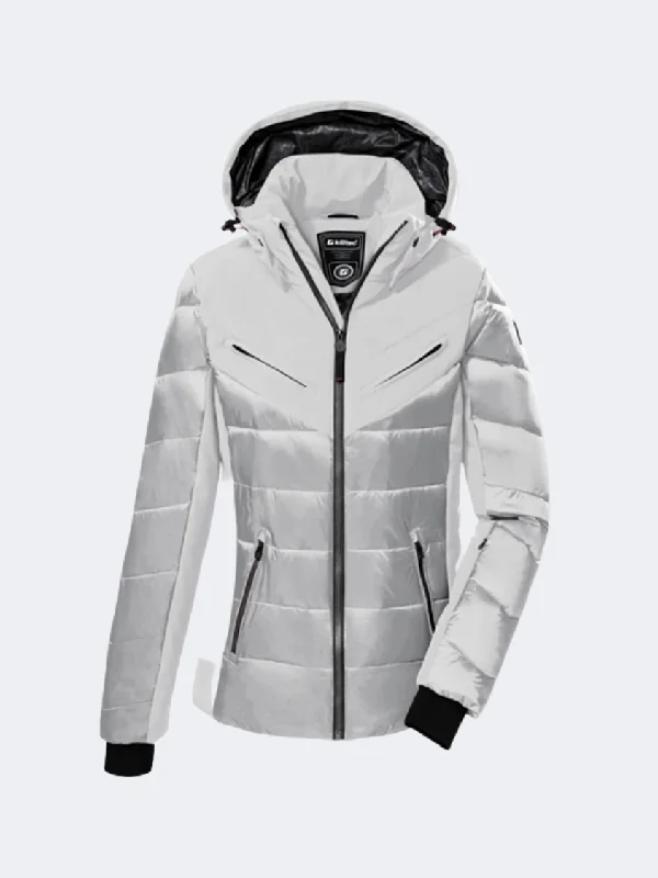 Killtec Ksw 76 Women Skiing Jacket Light Grey