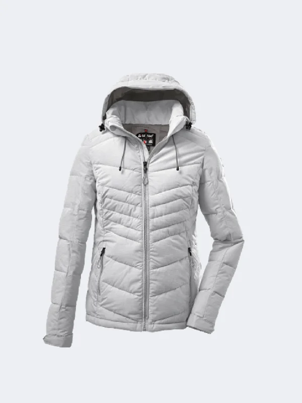 Killtec Kow 149 Women Skiing Jacket Light Grey