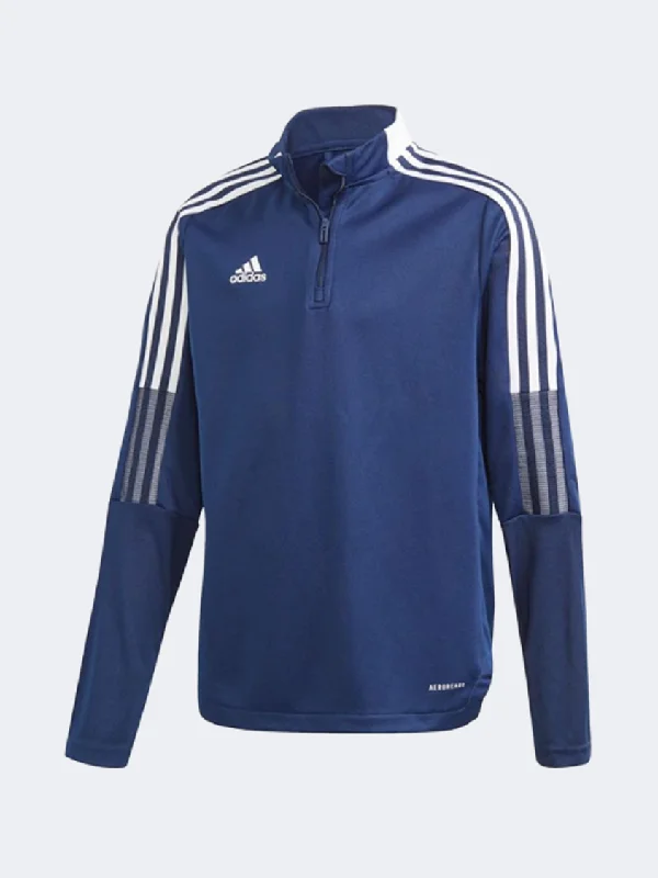 Adidas Tiro21 Gs-Boys  Football   Jacket Navy/Blue