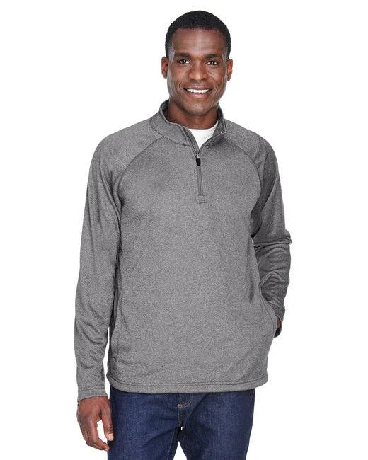 Devon & Jones Men's Stretch Tech-Shell  Compass Quarter-Zip DG440