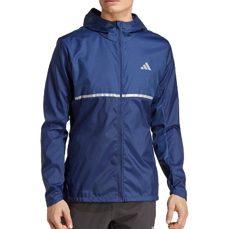 adidas Own The Run Mens Running Jacket - Blue