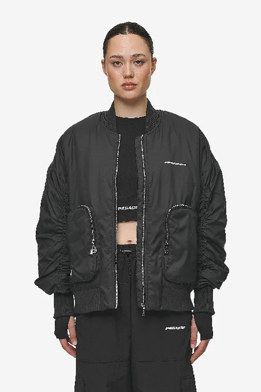 Shila Oversized Bomberjacket Black