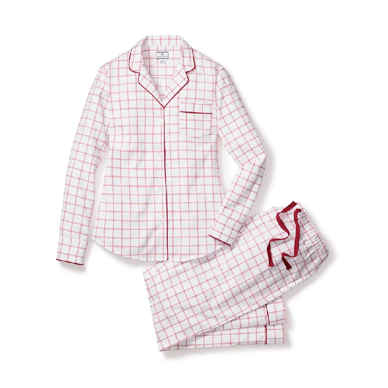 Woman's Twill Pyjama Set | Garnet Tattersall