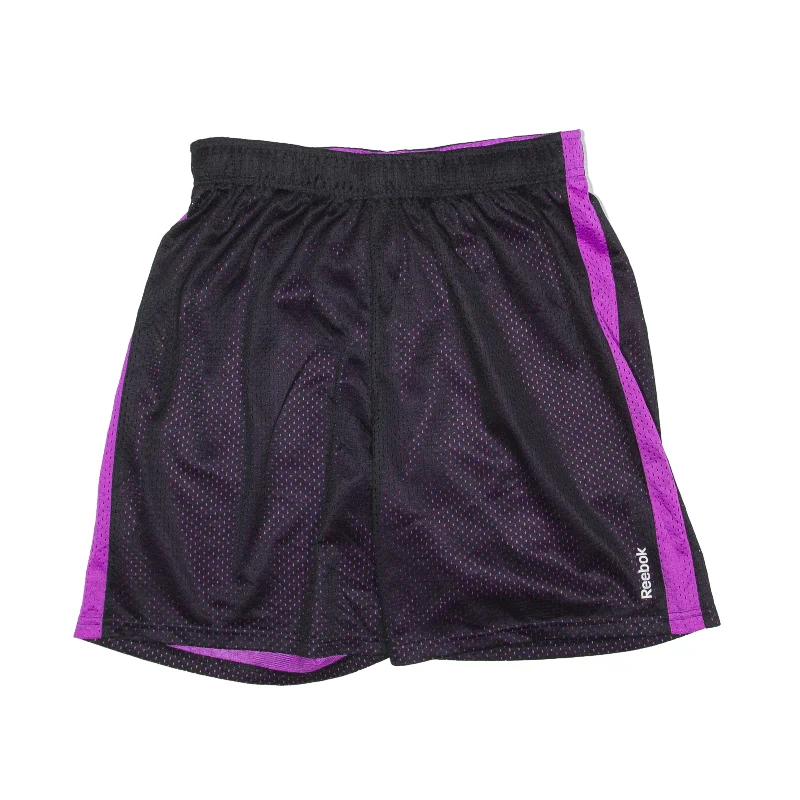 REEBOK Sports Shorts Black Regular Womens UK 10 W26