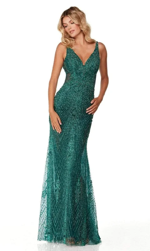 Alyce Paris - 61199 Glitter Detailed Gown