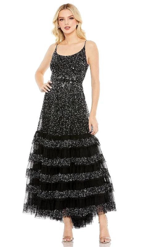 Mac Duggal 10883 - Scoop Allover Sequined Evening Dress