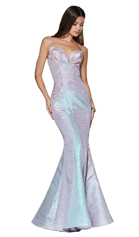 Cinderella Divine - CR824 Iridescent Mermaid Prom Dress