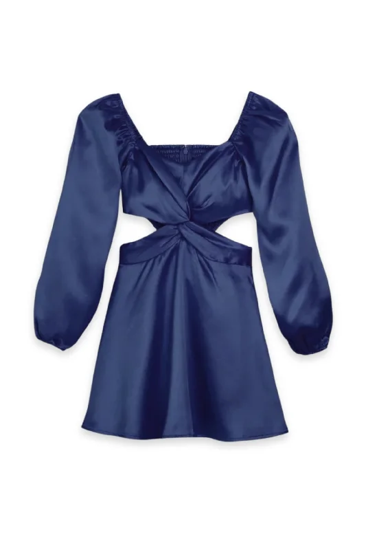 JUNIOR ARI SATIN DRESS