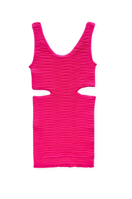 JUNIOR SHAYLA CUTOUT DRESS