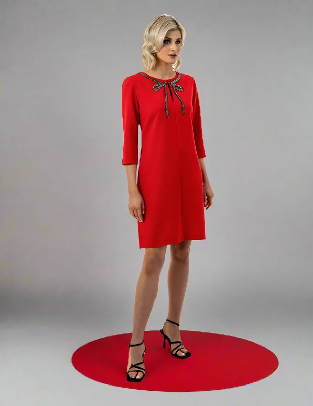 Red Tunic Dress  In Store