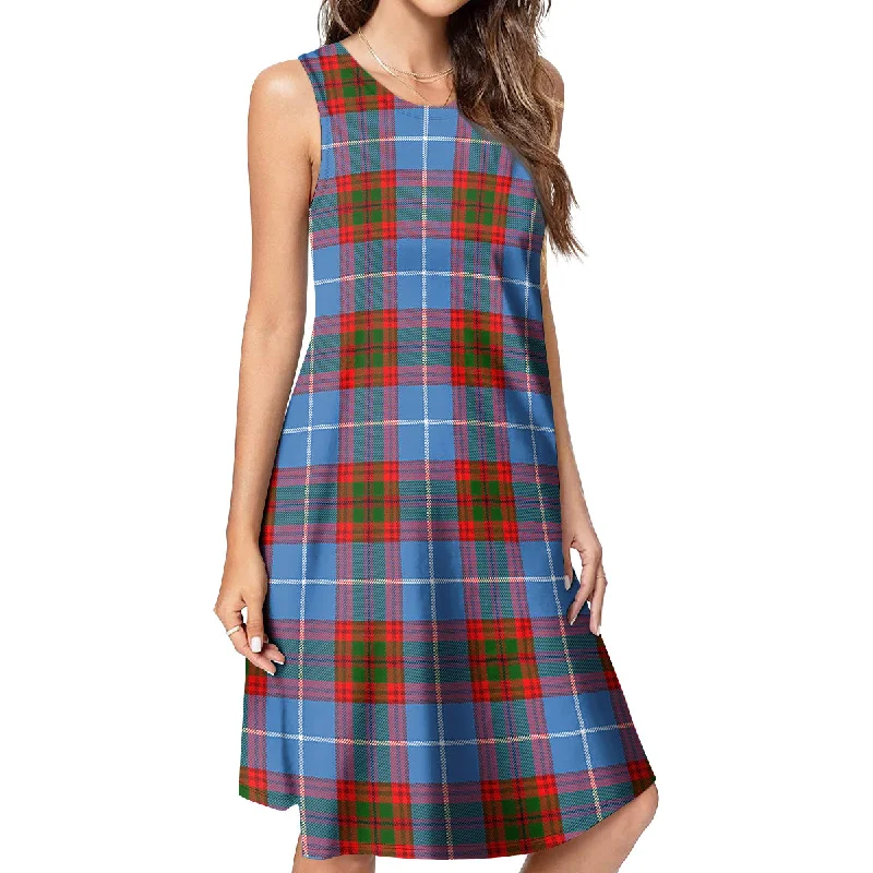 Trotter Tartan Womens Casual Dresses