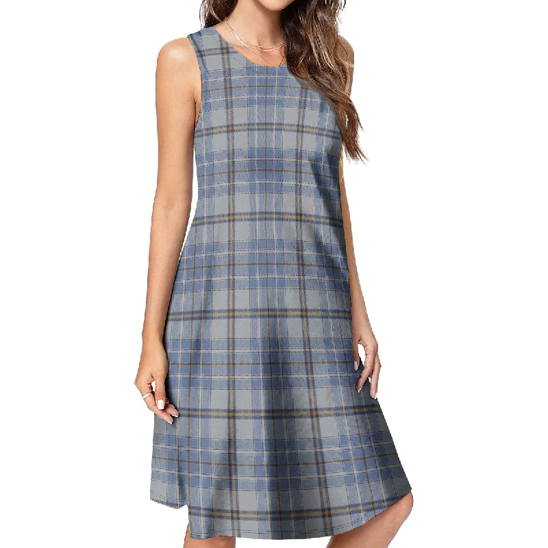 Tweedie Tartan Womens Casual Dresses