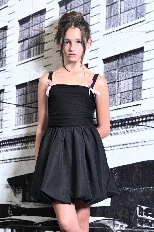 TWEEN CHIARA MULTI FABRIC BUBBLE DRESS