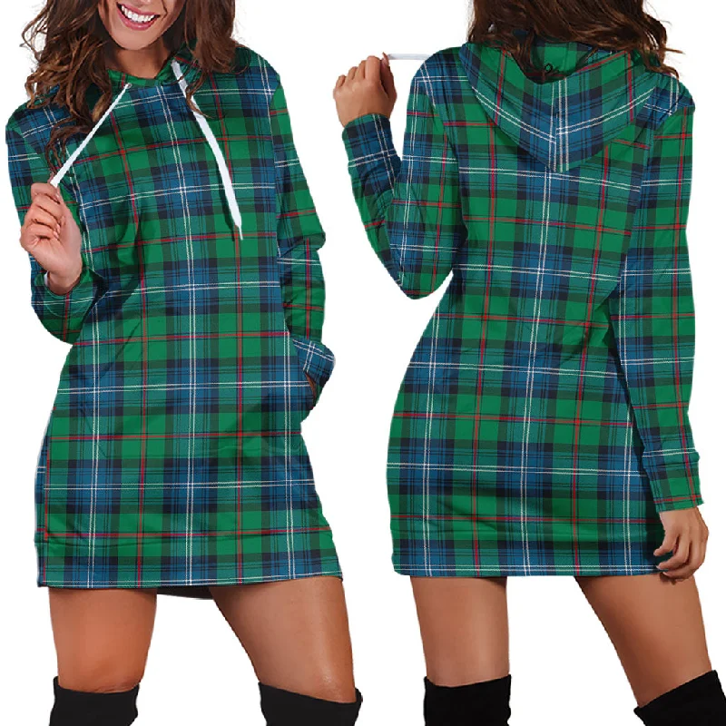 Urquhart Ancient Tartan Hoodie Dress