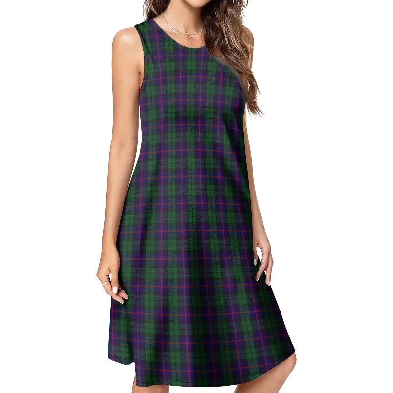 Urquhart Tartan Womens Casual Dresses