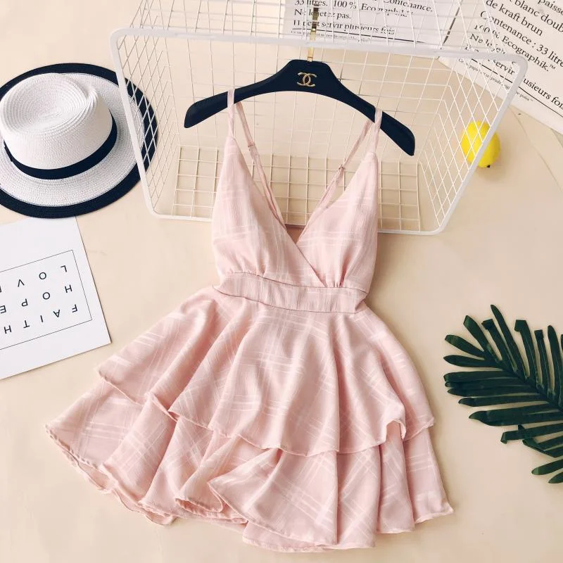 V-Neck Fairy Dress