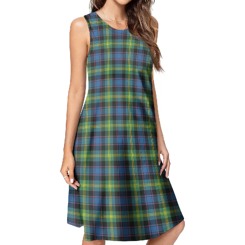 Watson Ancient Tartan Womens Casual Dresses