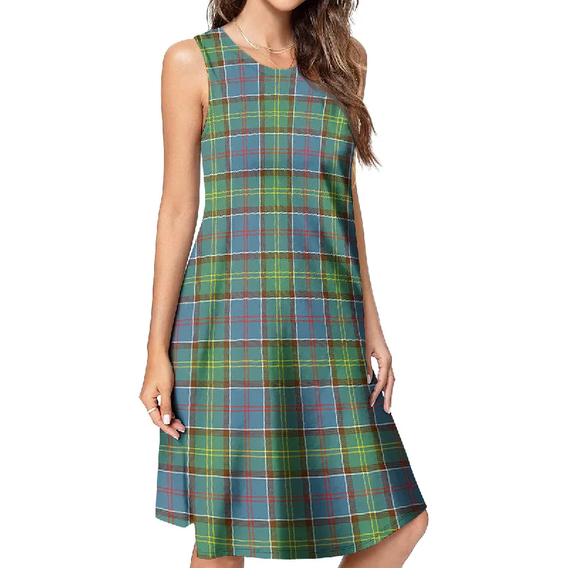 Whitelaw Tartan Womens Casual Dresses