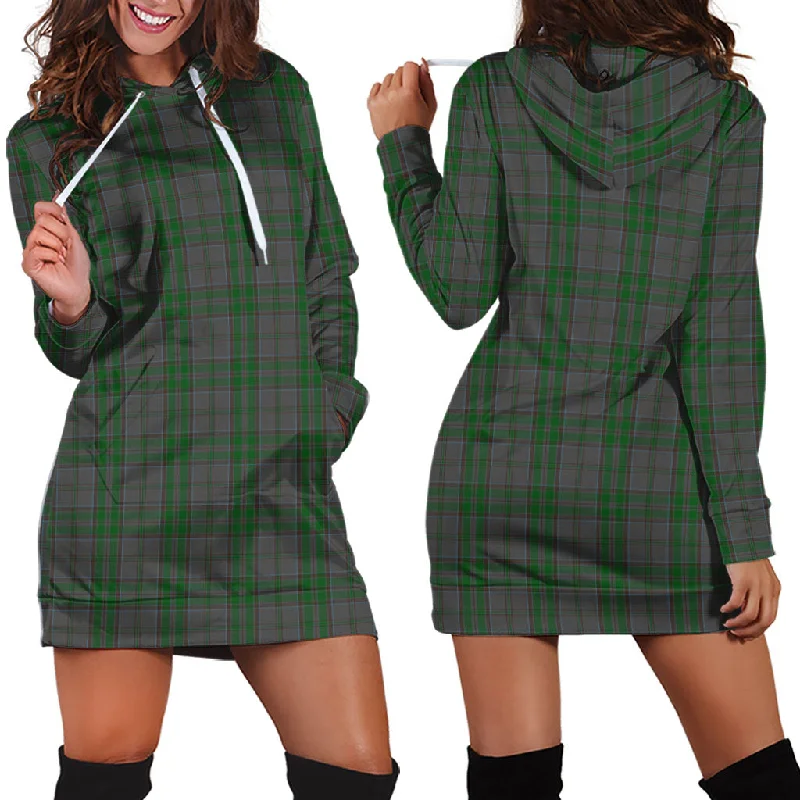 Wicklow County Ireland Tartan Hoodie Dress