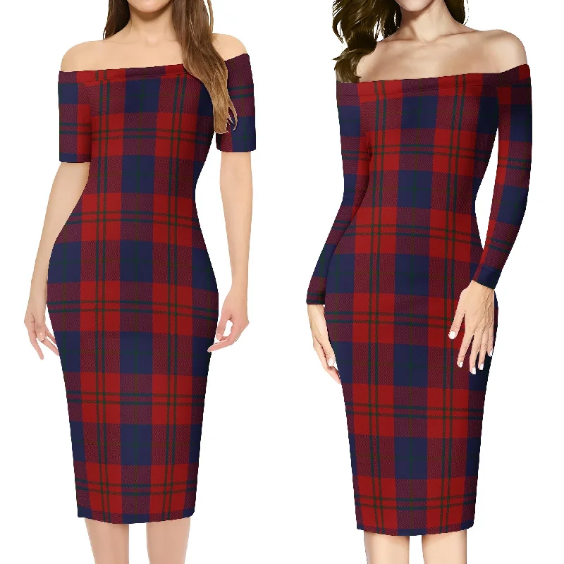 Wotherspoon Tartan Off Shoulder Lady Dress