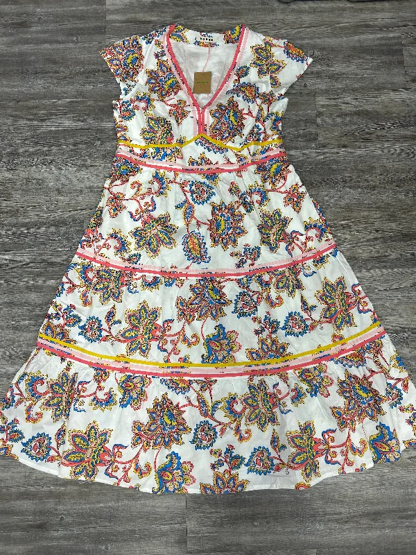 Dress Casual Maxi By Boden In White, Size: 20