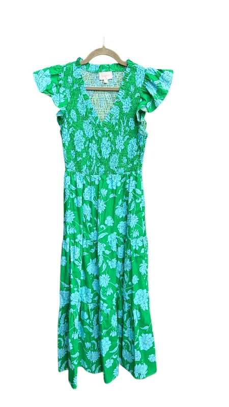 Dress Casual Maxi By Sugar Lips In Green, Size: S