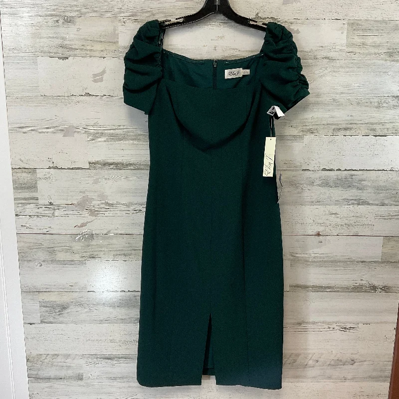 Dress Party Midi By Eliza J In Green, Size: M