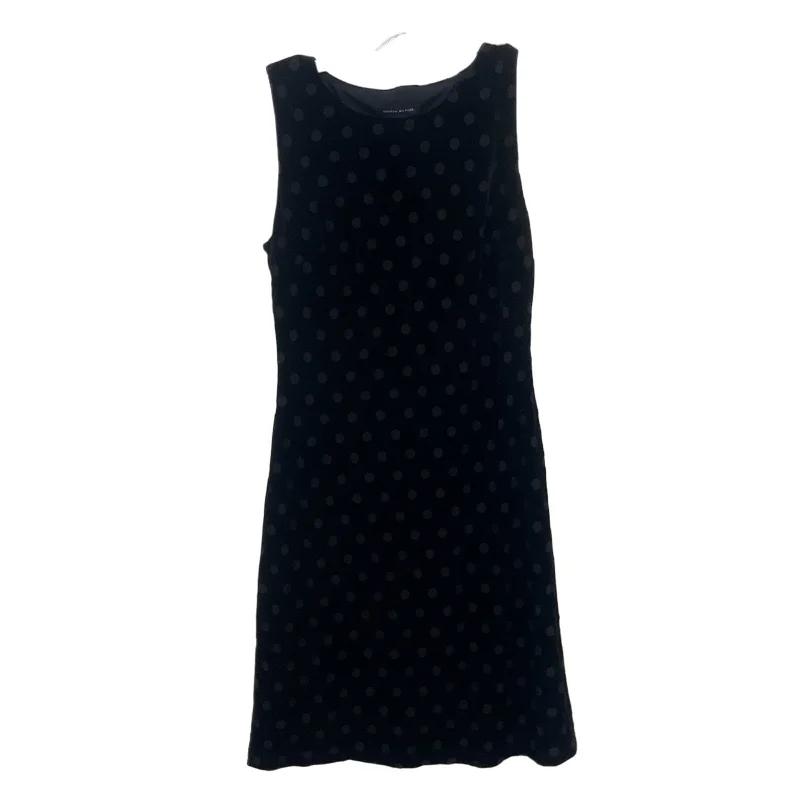 Women's Tommy Hilfiger Black Polka Dot Tank Dress Size 2 Polyester